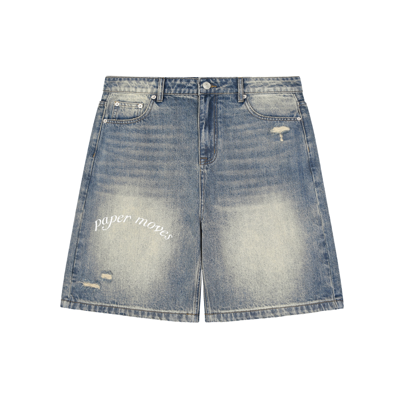 Baggy Denim Shorts